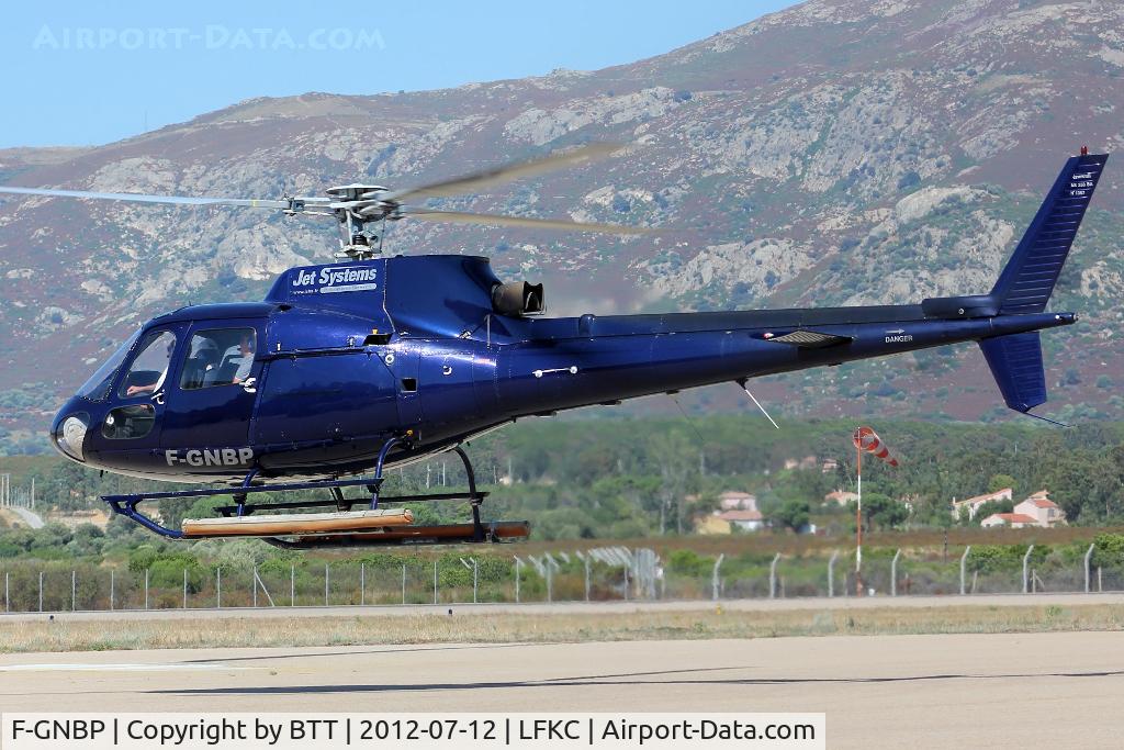 F-GNBP, 1980 Aérospatiale AS-350B Ecureuil C/N 1357, In flight
