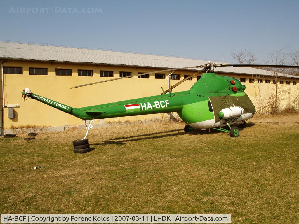 HA-BCF, 1991 Mil (PZL-Swidnik) Mi-2 C/N 5111202011, Dunakeszi