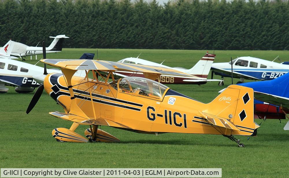 G-IICI, 1998 Aviat Pitts S-2C Special C/N 6017, Ex: N113PS > G-IICI - De-registered 2012-06-15 as Destroyed.