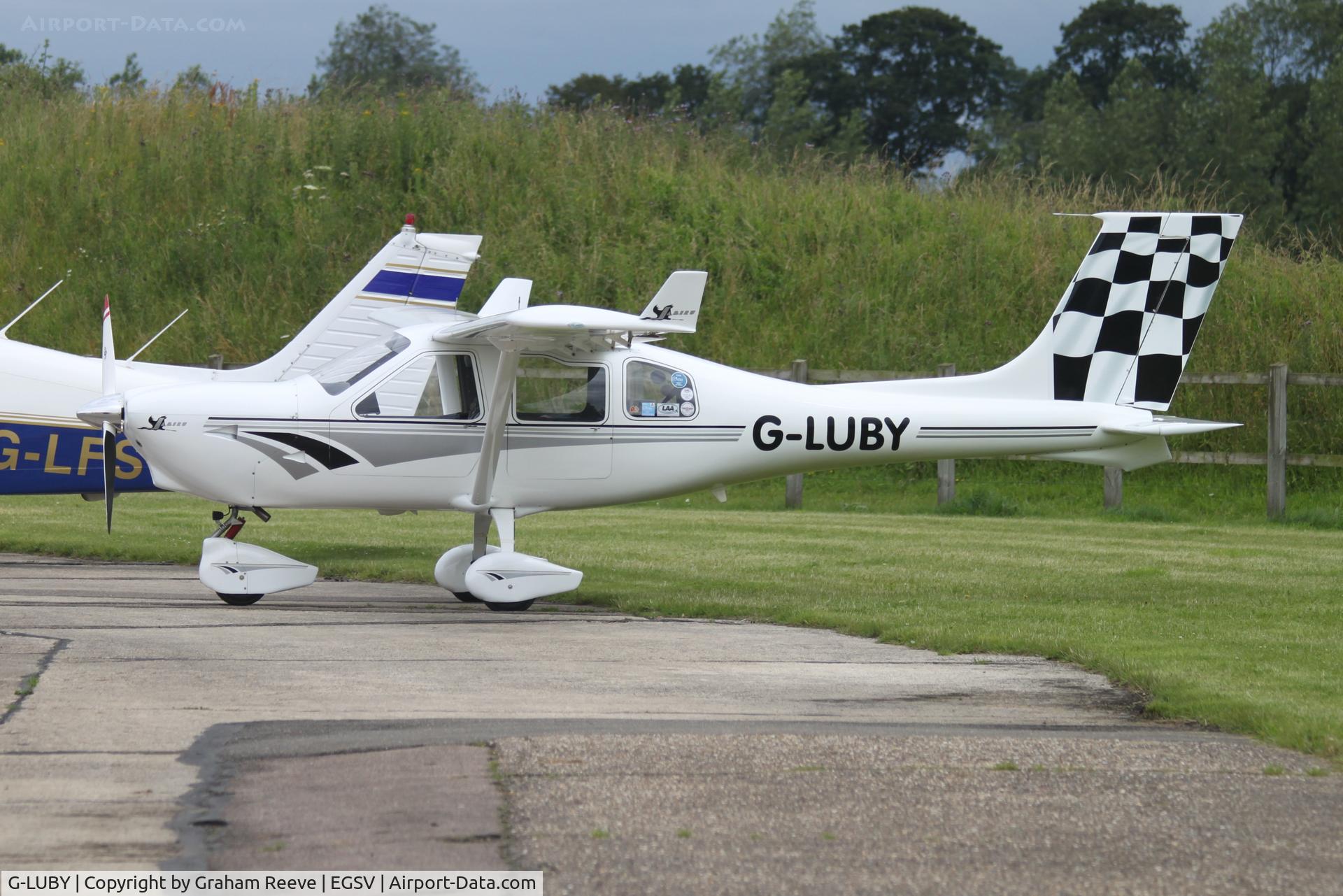 G-LUBY, 2006 Jabiru J430 C/N PFA 336-14605, Parked at Old Buckenham.