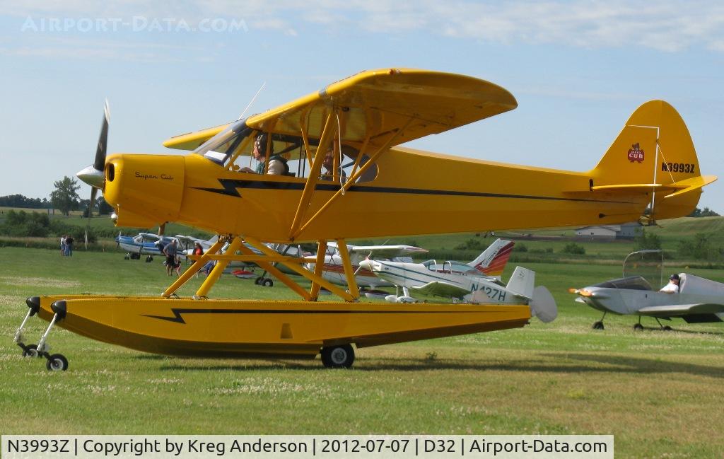 N3993Z, Piper PA-18-150 Super Cub C/N 18-7940, 2012 Starbuck Fly-in Breakfast