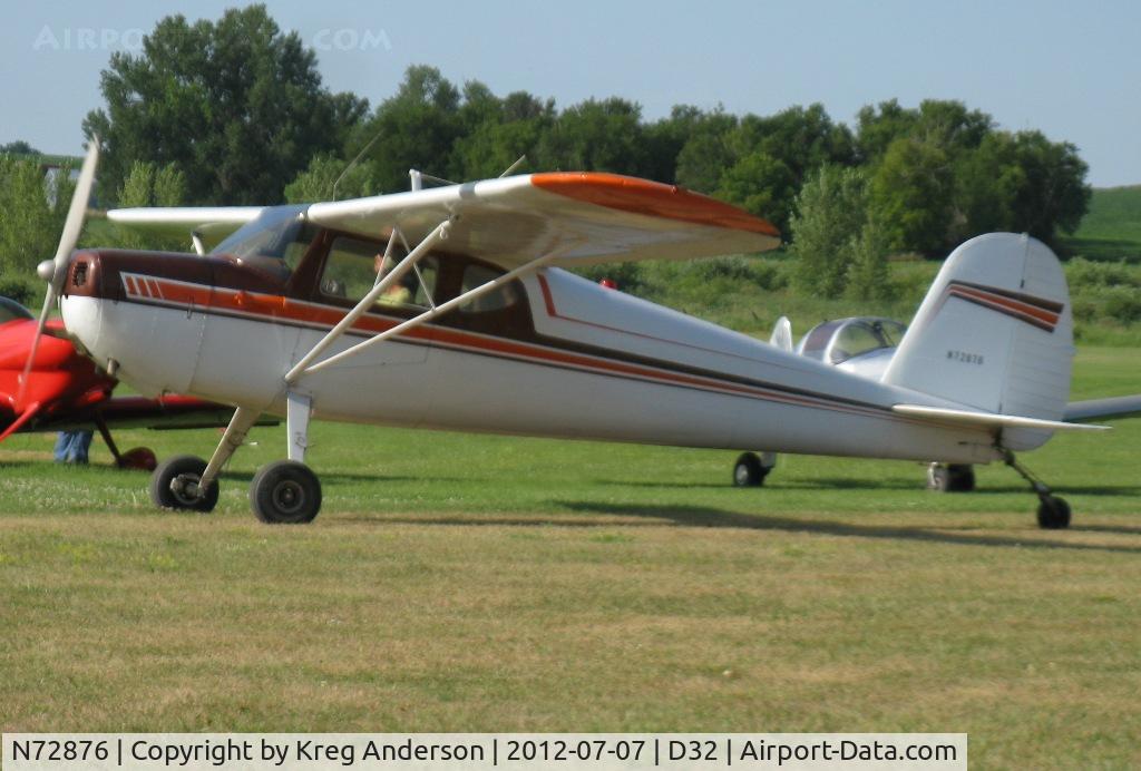N72876, 1946 Cessna 140 C/N 10067, 2012 Starbuck Fly-in Breakfast