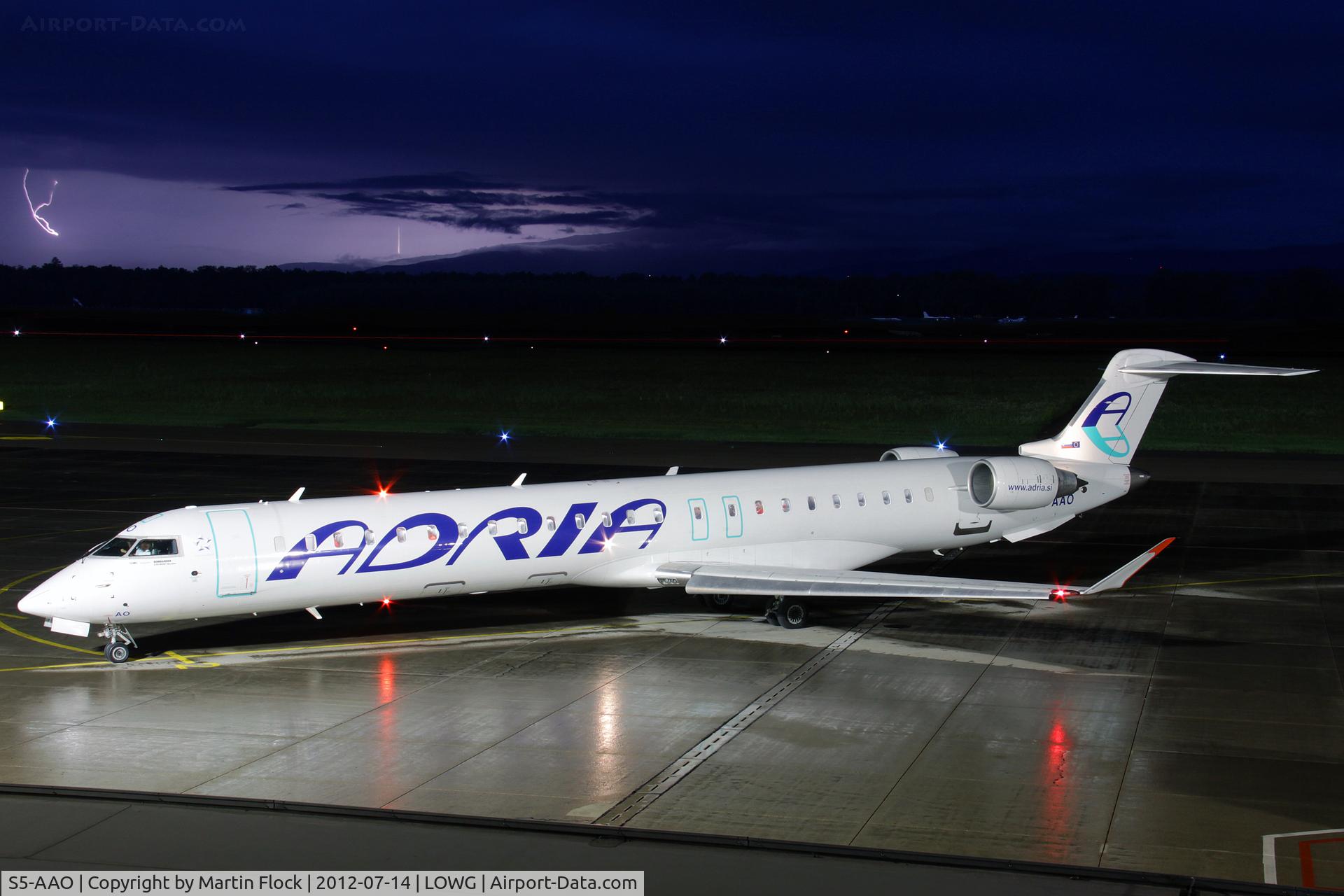S5-AAO, 2008 Bombardier CRJ-900 NG (CL-600-2D24) C/N 15215, .....