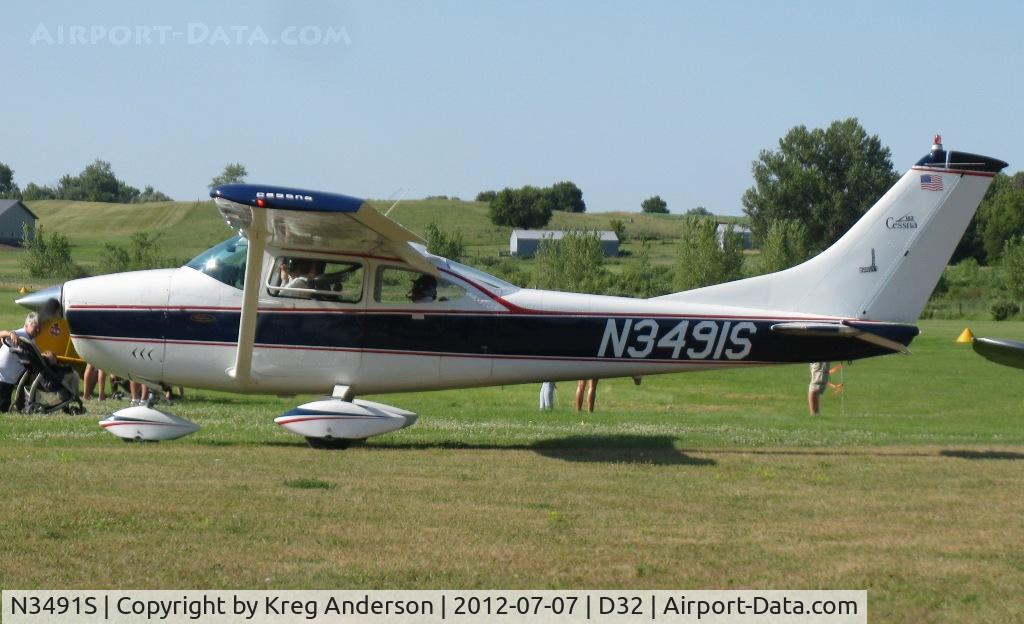 N3491S, 1964 Cessna 182H Skylane C/N 18255891, 2012 Starbuck Fly-in Breakfast