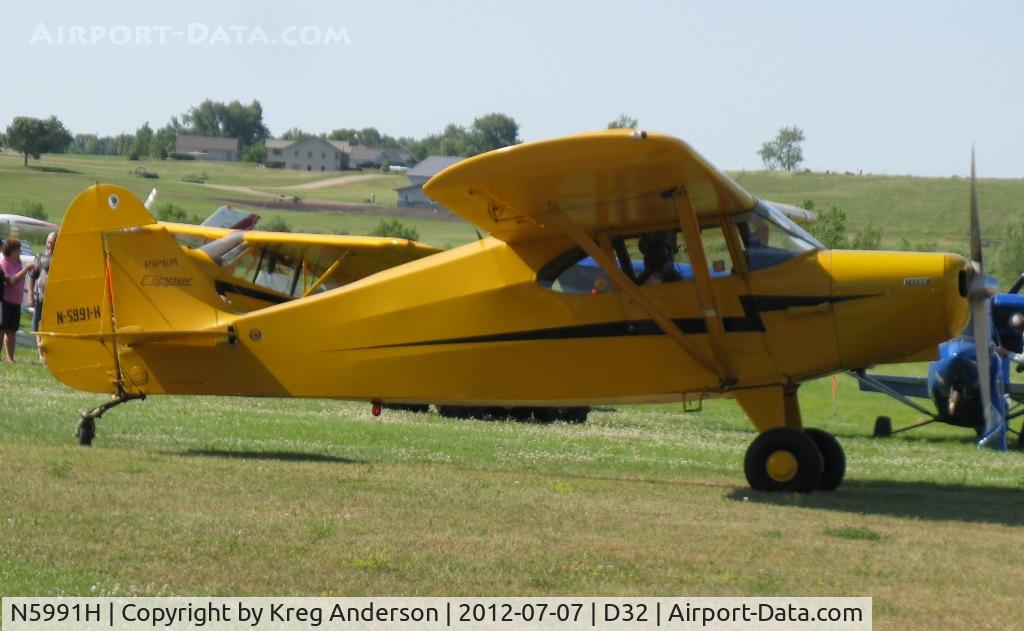 N5991H, 1949 Piper PA-16 Clipper C/N 16-619, 2012 Starbuck Fly-in Breakfast