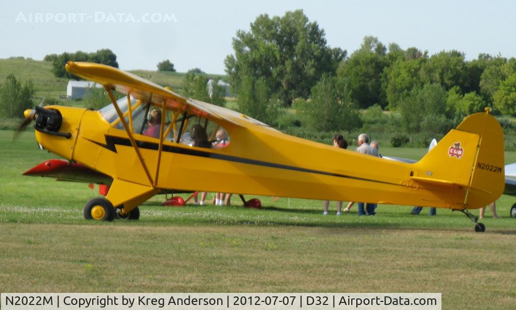 N2022M, 1946 Piper J3C-65 Cub Cub C/N 20787, 2012 Starbuck Fly-in Breakfast