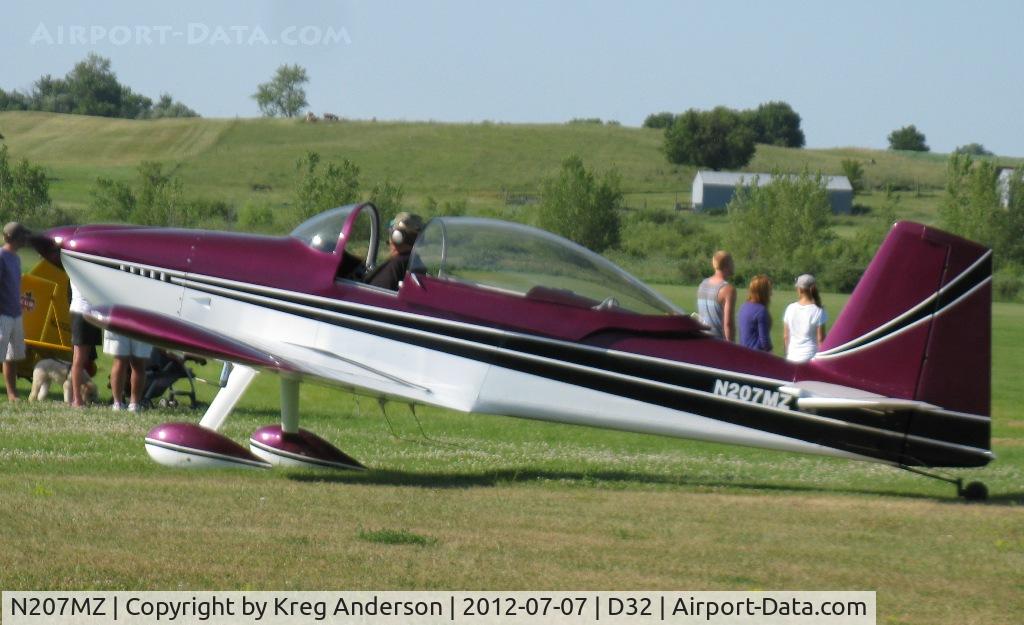 N207MZ, 2008 Vans RV-8 C/N 82461, 2012 Starbuck Fly-in Breakfast