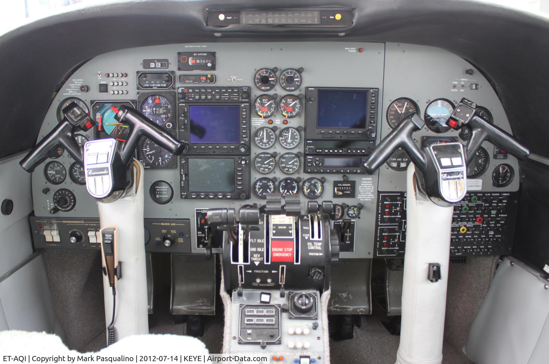 ET-AQI, 1981 Rockwell Commander 690C C/N 11693, Commander 690C