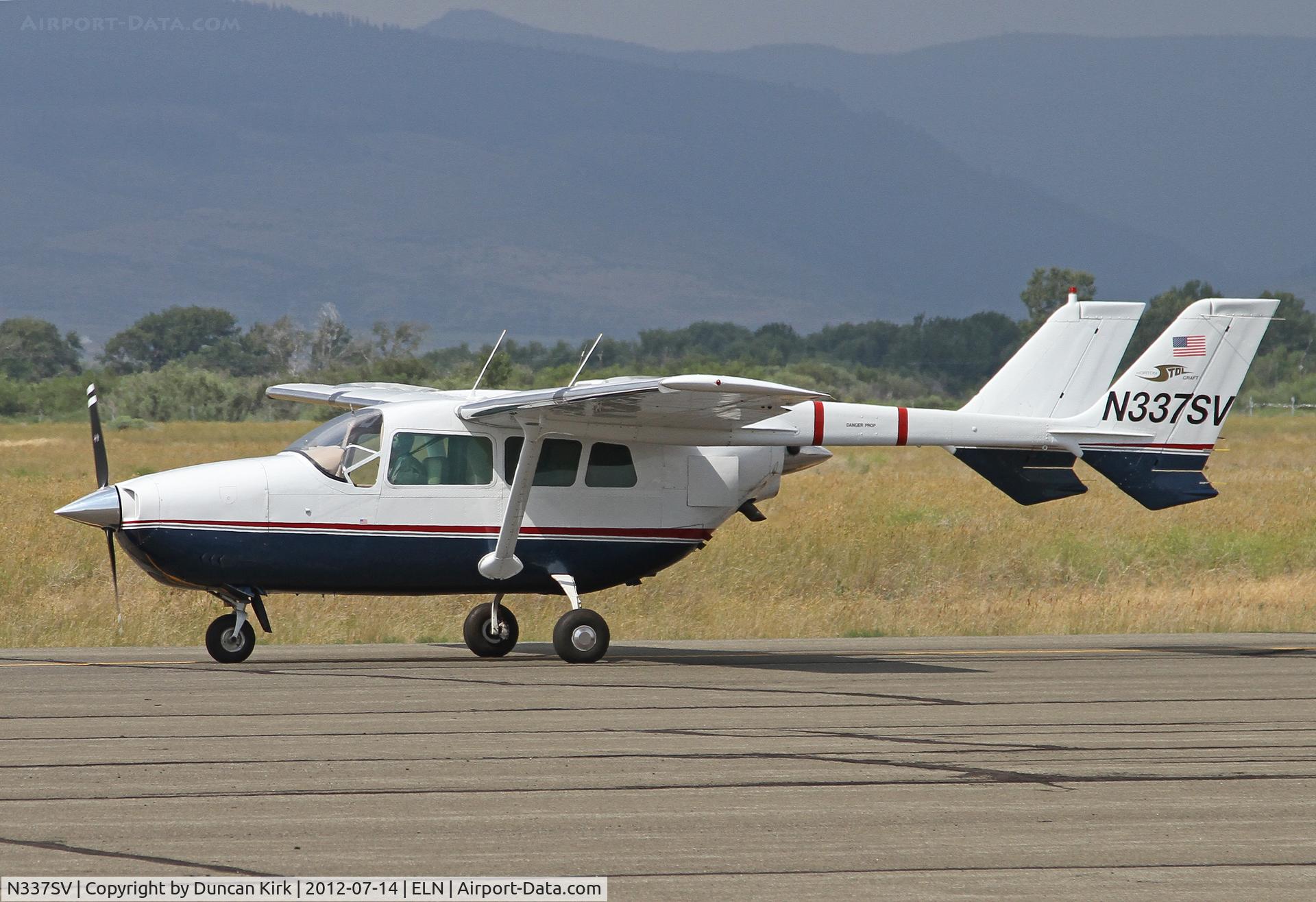 N337SV, 1967 Cessna T337B Turbo Super Skymaster C/N 337-0628, Enroute from Salt Lake City to British Columbia
