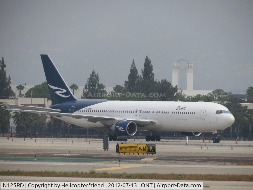 N125RD, 1990 Boeing 767-383/ER C/N 24849, Parked on the north side