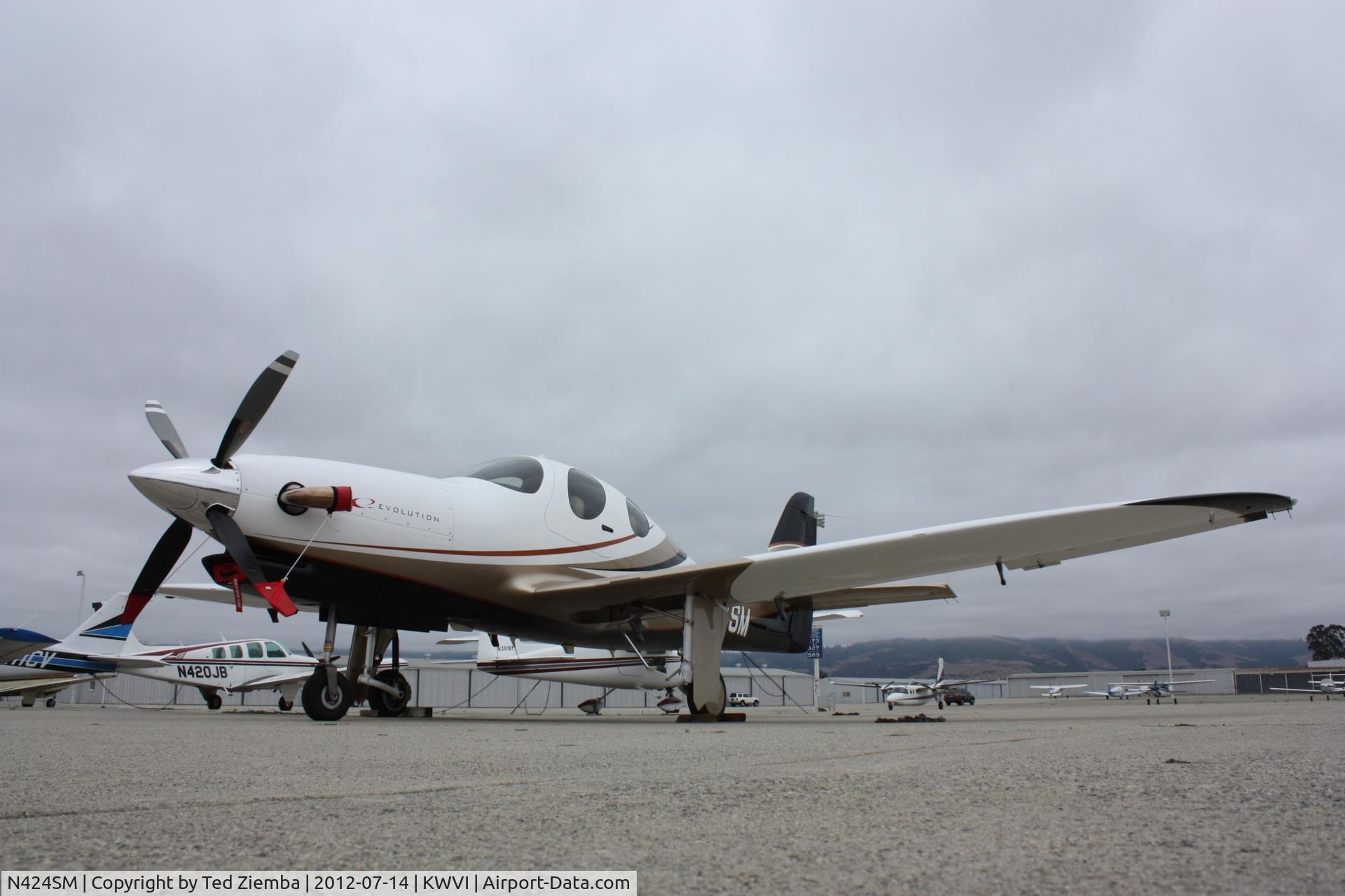 N424SM, Lancair Evolution C/N EVO-005, N424SM at KWVI