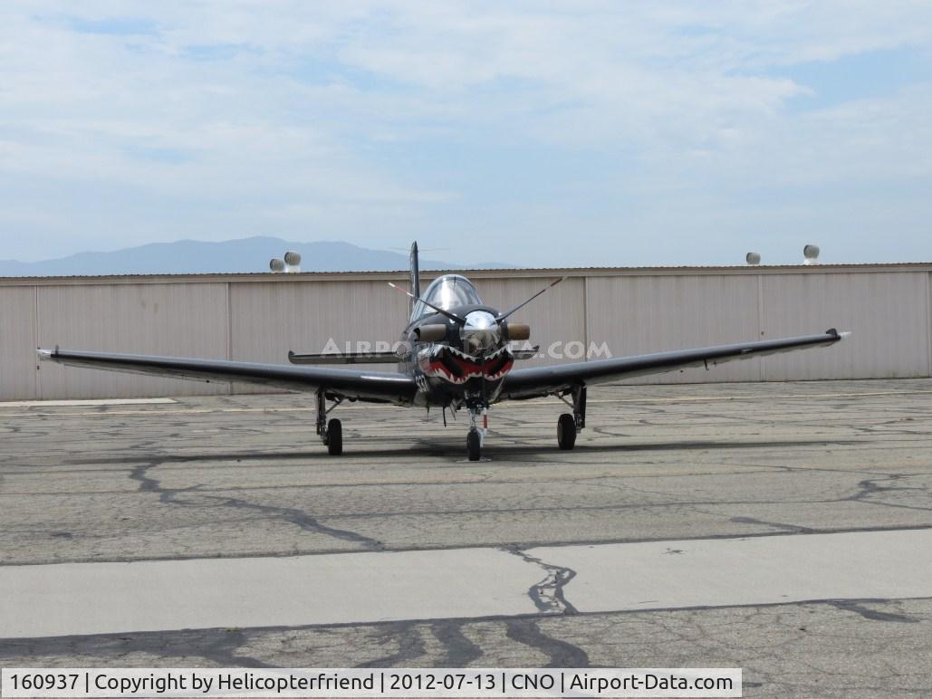 160937, Beech T-34C Turbo Mentor C/N GL-123, Parked