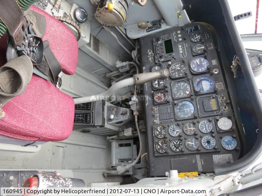 160945, 1973 Beech T-34C Turbo Mentor C/N GL-131, Rear cockpit area