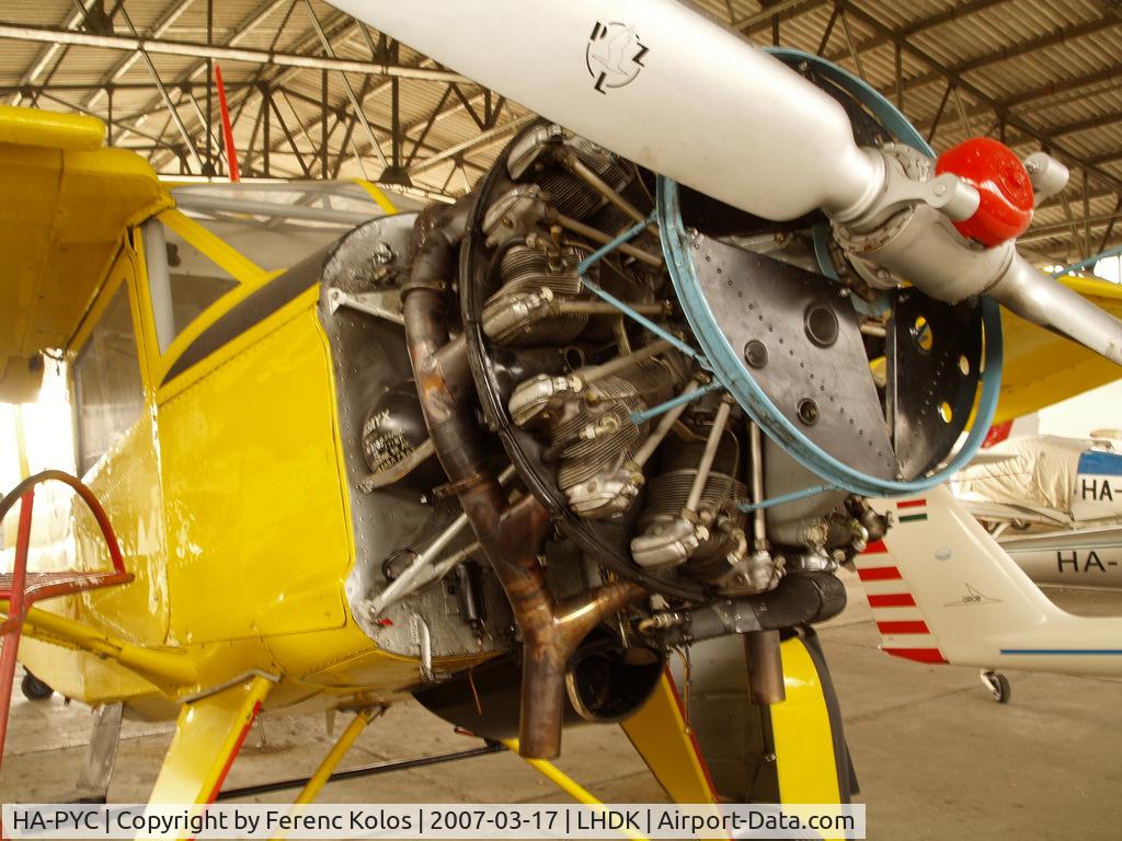HA-PYC, 1969 PZL-Okecie PZL-101A Gawron C/N 119292, Dunakeszi