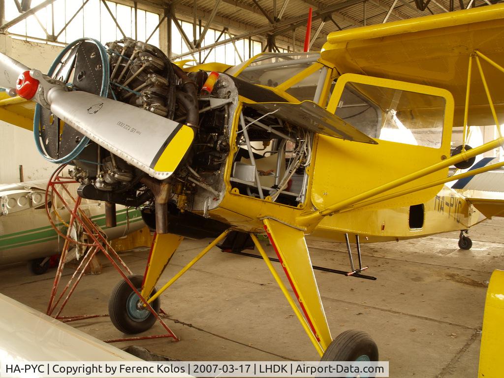 HA-PYC, 1969 PZL-Okecie PZL-101A Gawron C/N 119292, Dunakeszi