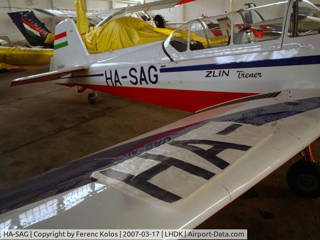 HA-SAG, 2007 Zlin Z-526F Trener Master C/N 1253, Dunakeszi