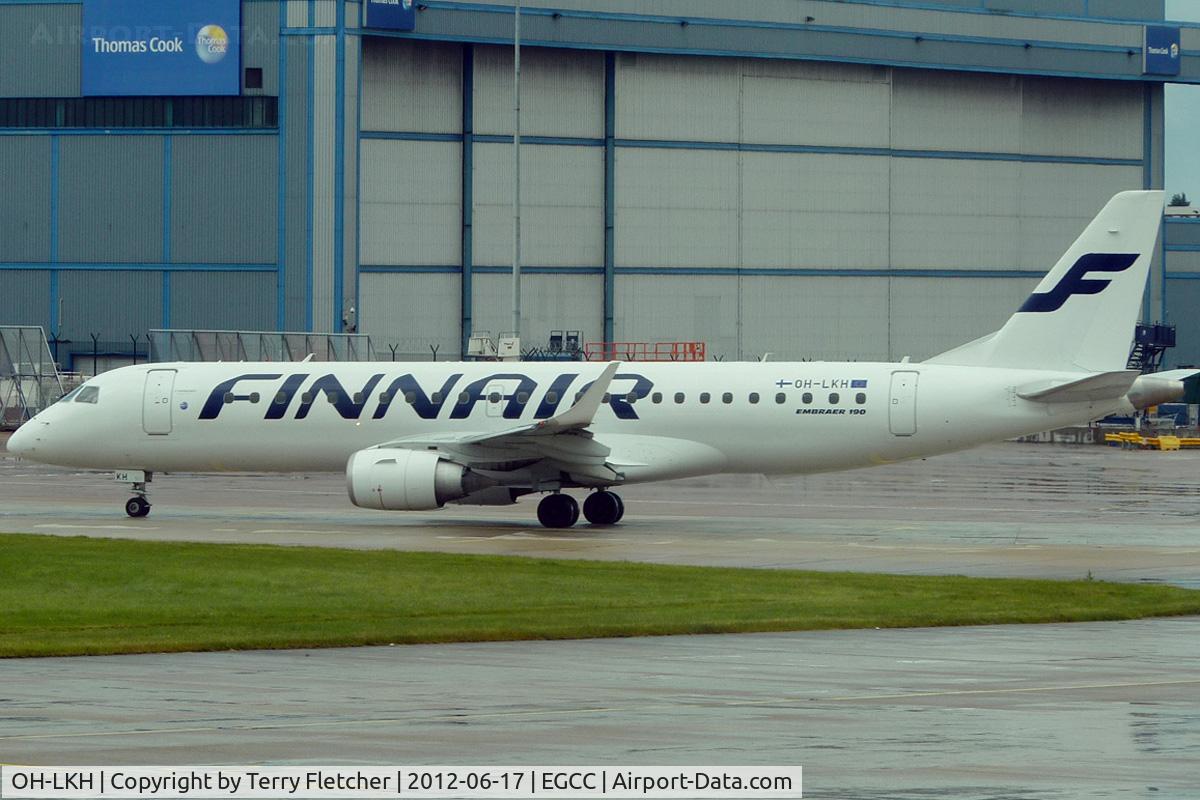 OH-LKH, 2007 Embraer 190LR (ERJ-190-100LR) C/N 19000086, at Manchester