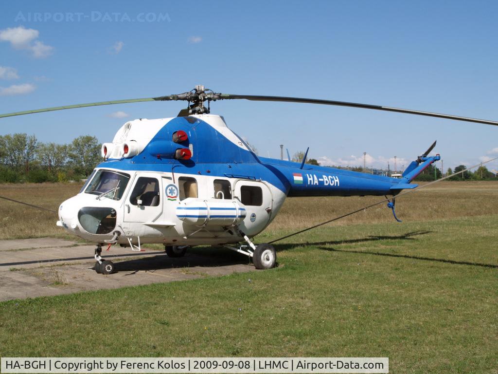 HA-BGH, 1987 Mil (PZL-Swidnik) Mi-2 C/N 518918104, Miskolc
