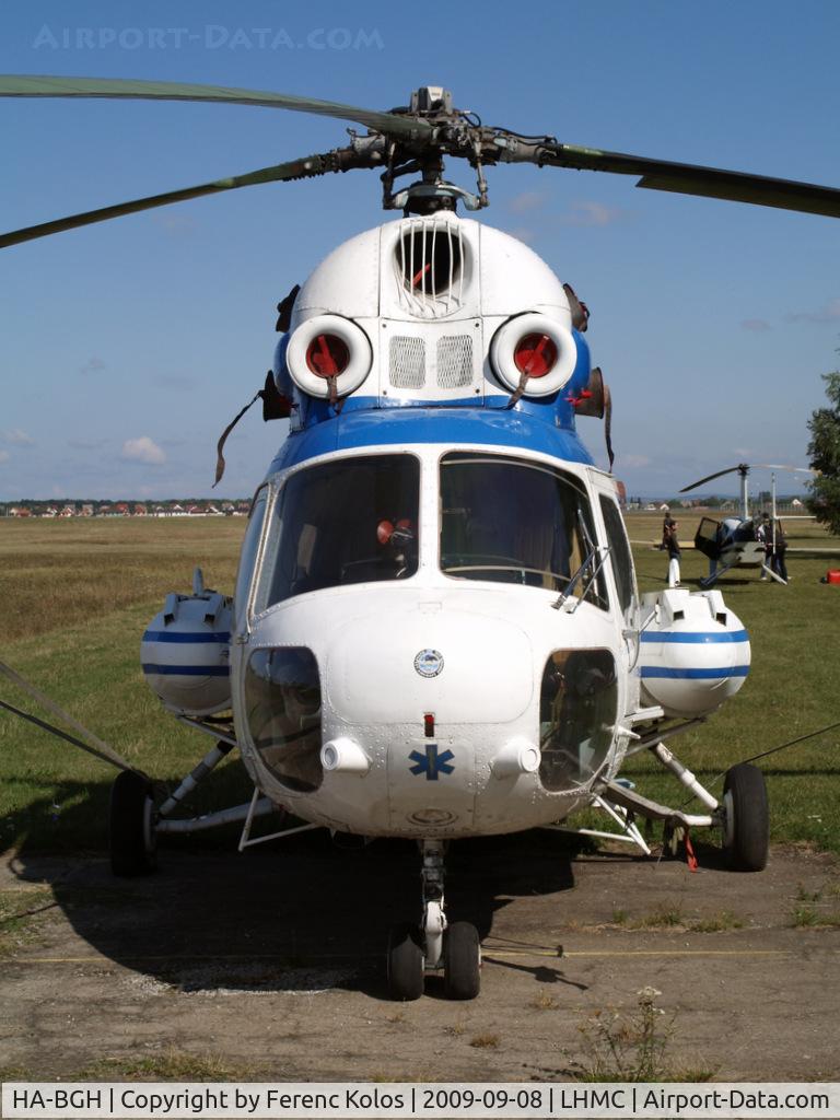 HA-BGH, 1987 Mil (PZL-Swidnik) Mi-2 C/N 518918104, Miskolc