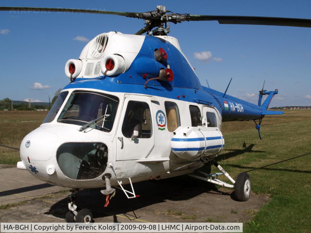 HA-BGH, 1987 Mil (PZL-Swidnik) Mi-2 C/N 518918104, Miskolc