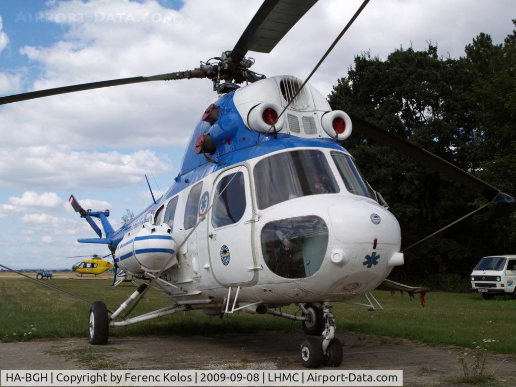 HA-BGH, 1987 Mil (PZL-Swidnik) Mi-2 C/N 518918104, Miskolc