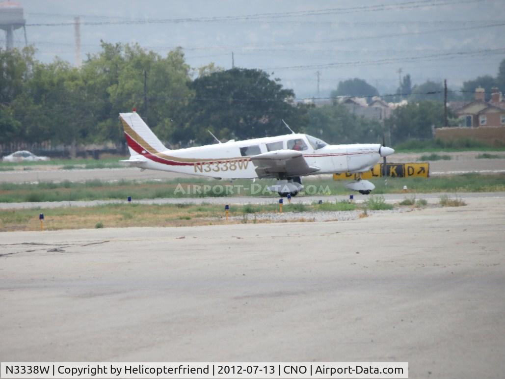 N3338W, 1965 Piper PA-32-260 Cherokee Six Cherokee Six C/N 32-176, Rolling out after landing