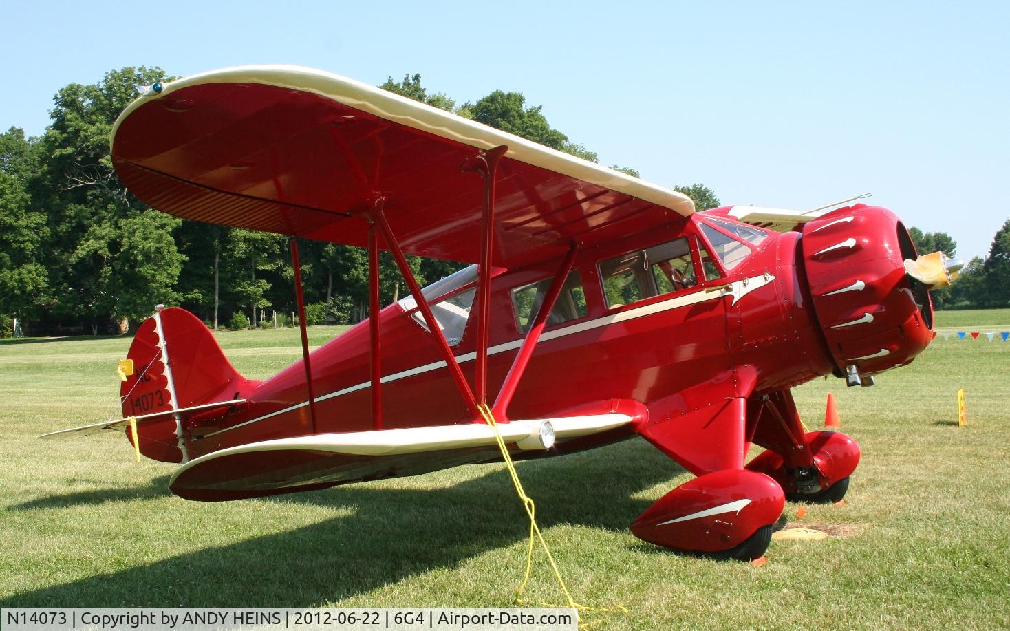 N14073, 1934 Waco YKC C/N 3990, Taken at the 2012 National Waco Club Reunion