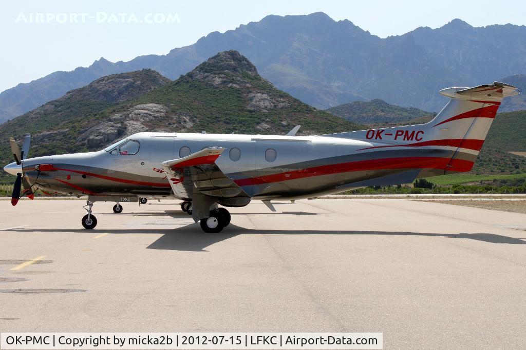 OK-PMC, 2011 Pilatus PC-12/47E C/N 1284, Parked