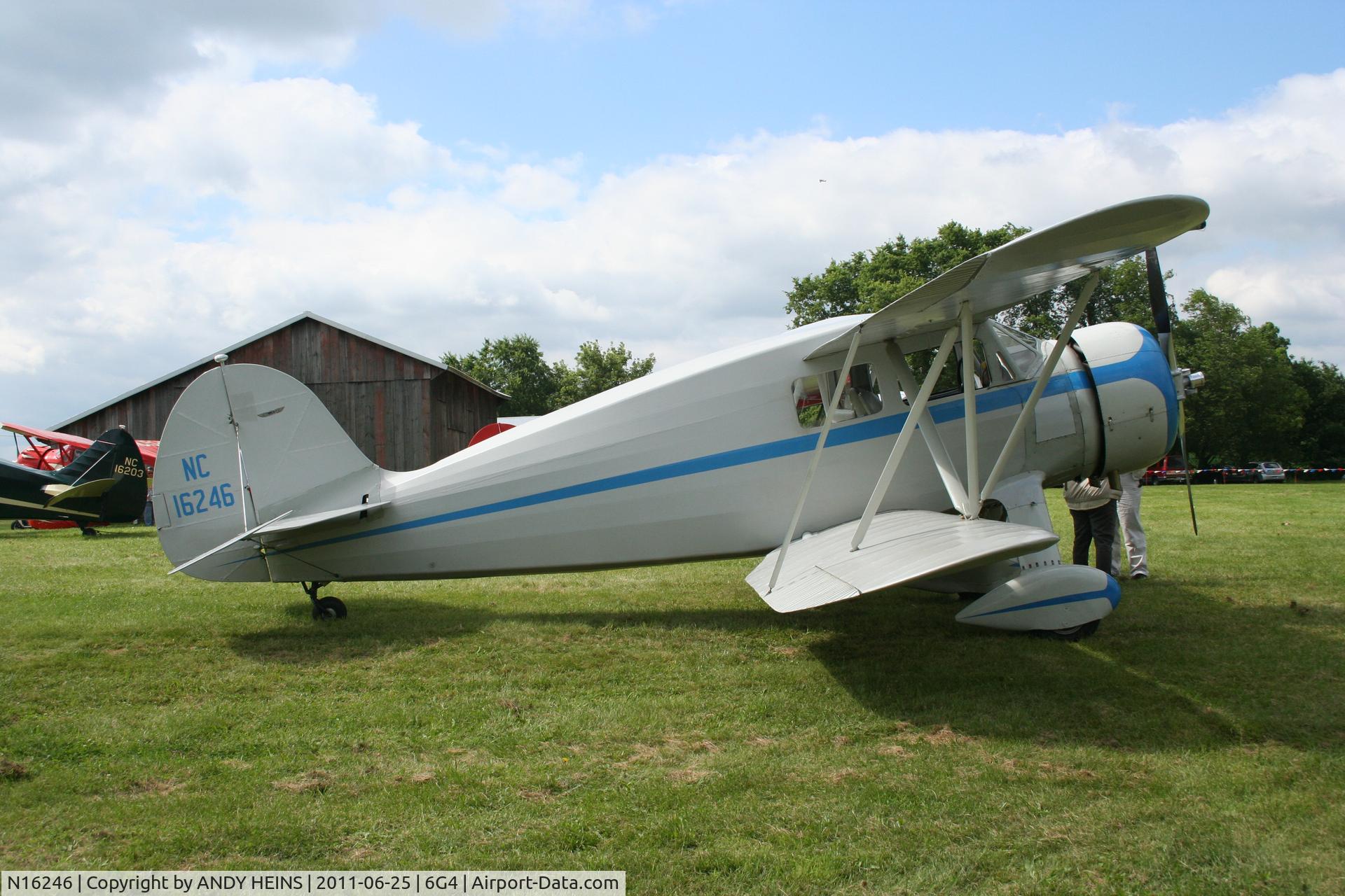 N16246, 1936 Waco YKS-6 C/N 4465, Taken at the National Waco Club Reunion