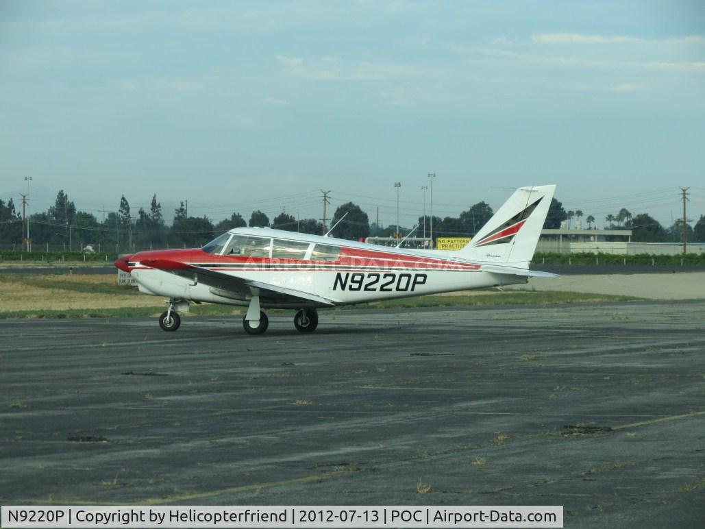 N9220P, 1967 Piper PA-24-260 Comanche C/N 24-4716, Heading to runway 26L for departure