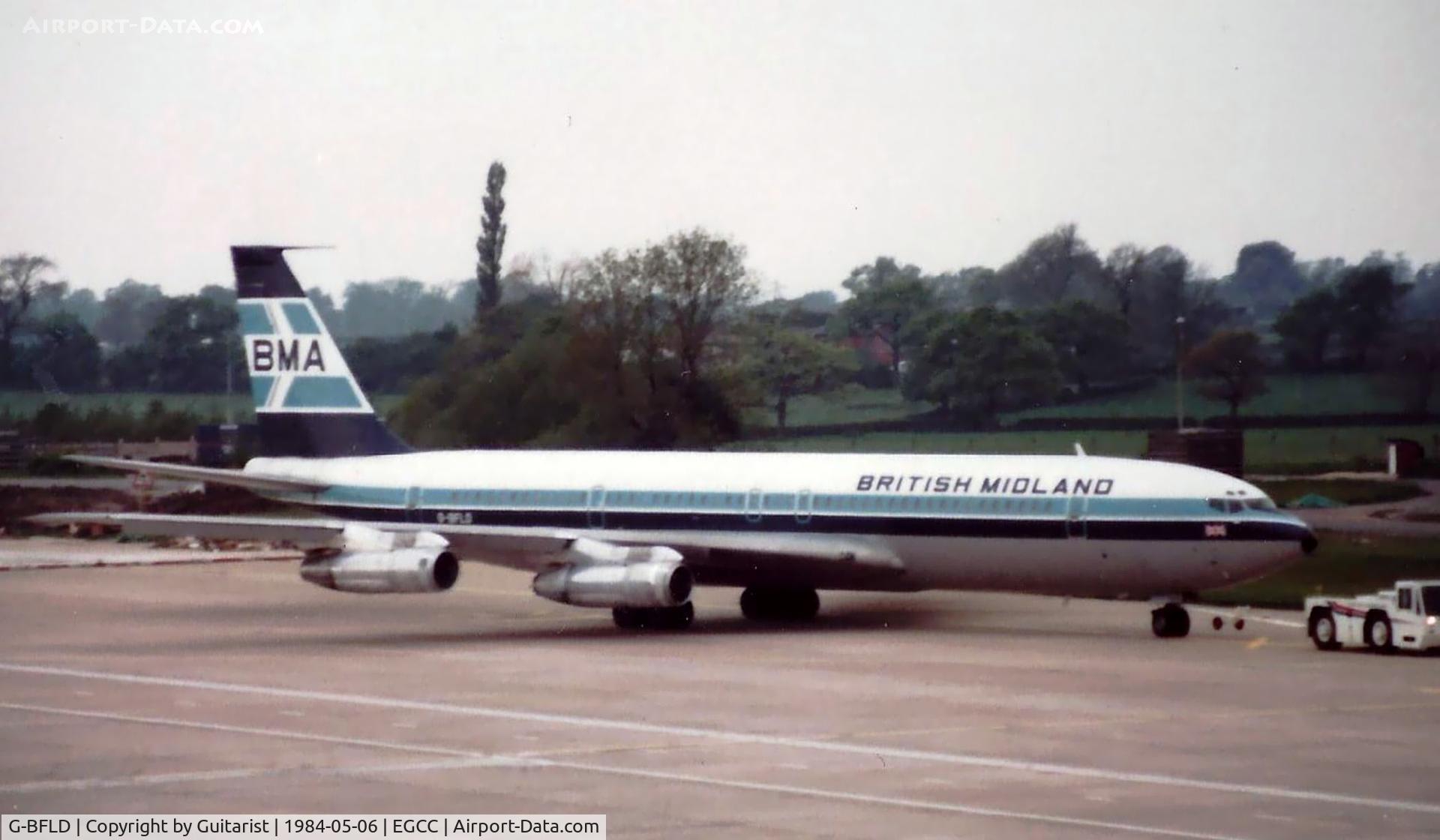G-BFLD, 1968 Boeing 707-338C C/N 19625, Another Sunday at MAN