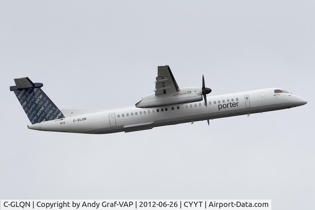 C-GLQN, 2009 De Havilland Canada DHC-8-402 Dash 8 C/N 4254, Porter DHC 8-400