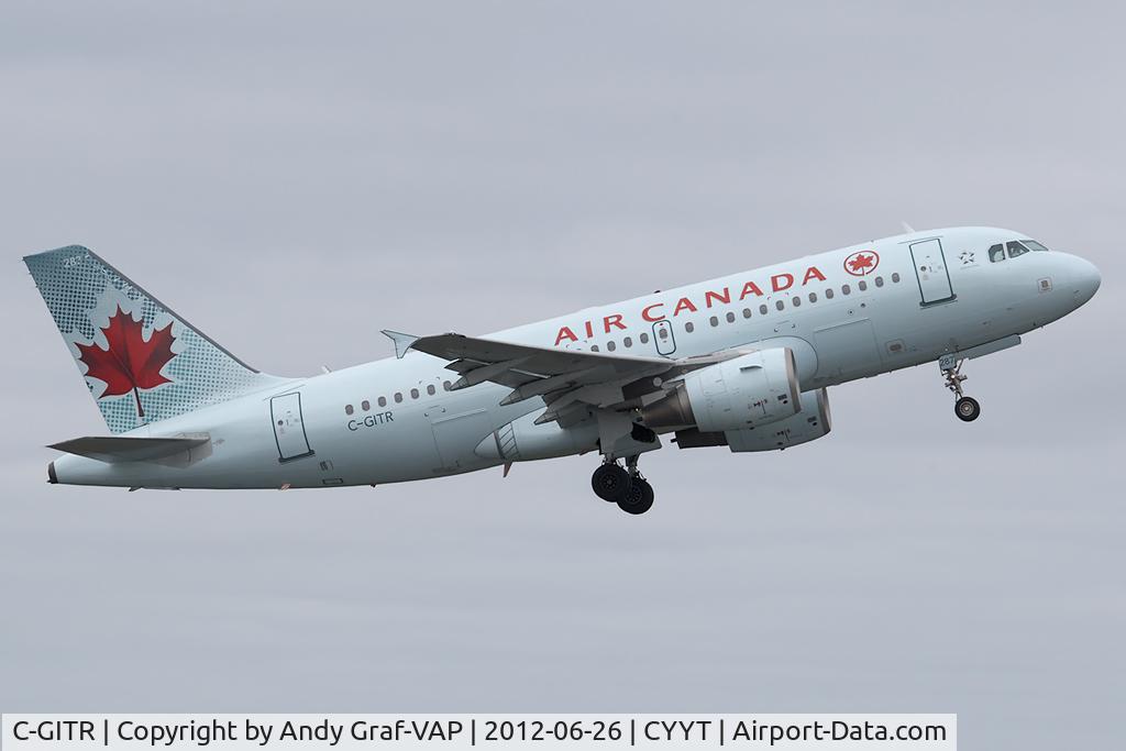 C-GITR, 2001 Airbus A319-112 C/N 1577, Air Canada A319