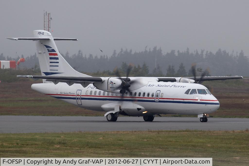 F-OFSP, 2009 ATR 42-500 C/N 801, Air Saint Pierre ATR42