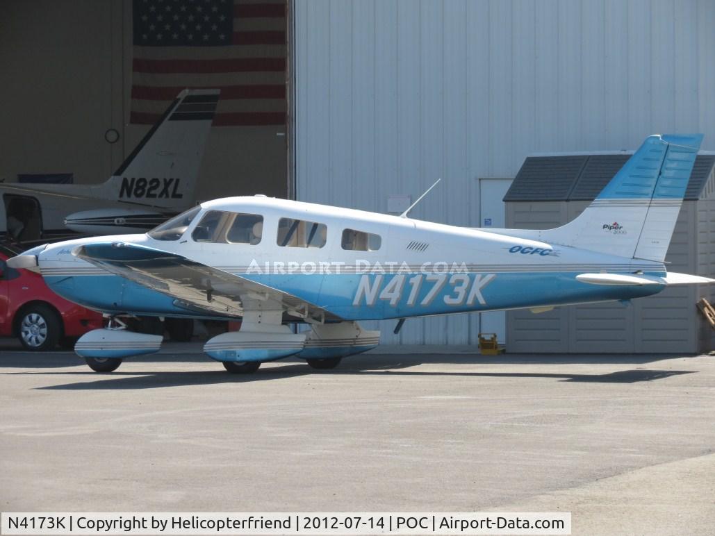 N4173K, 2000 Piper PA-28-181 Archer III C/N 2843401, Parked at Howard Aviation