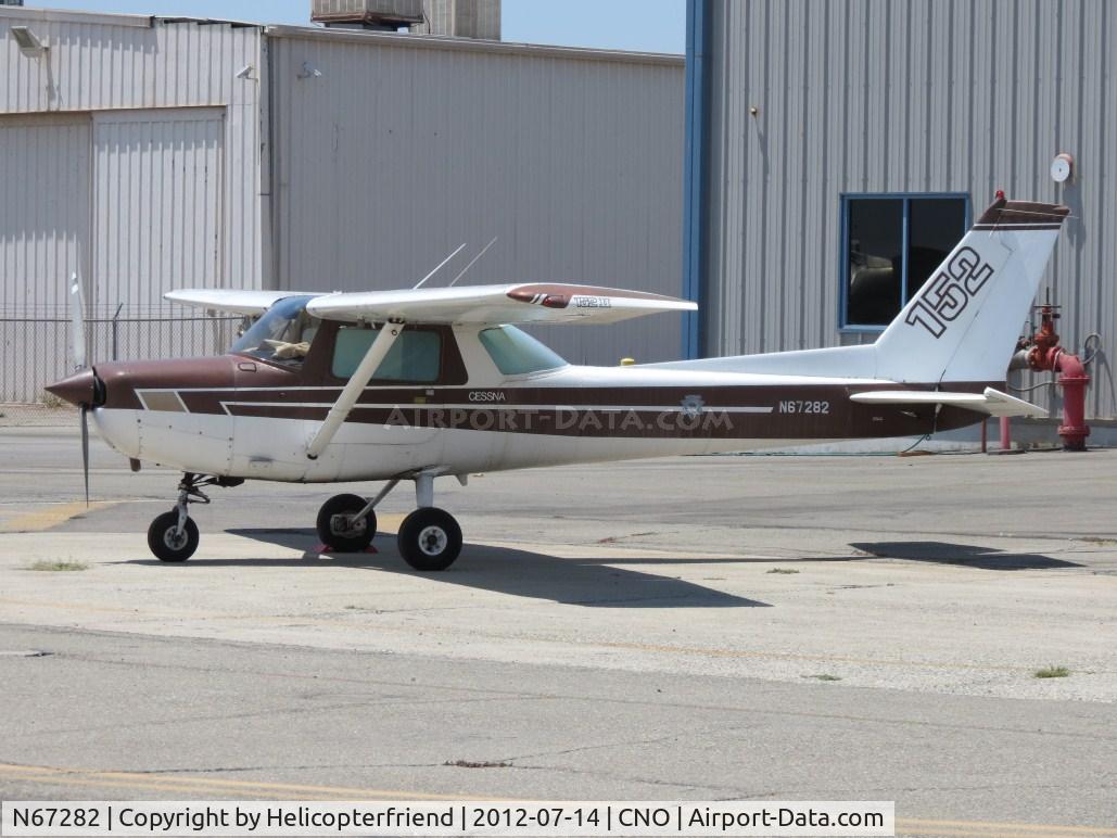 N67282, 1978 Cessna 152 C/N 15281722, Parked on the westside