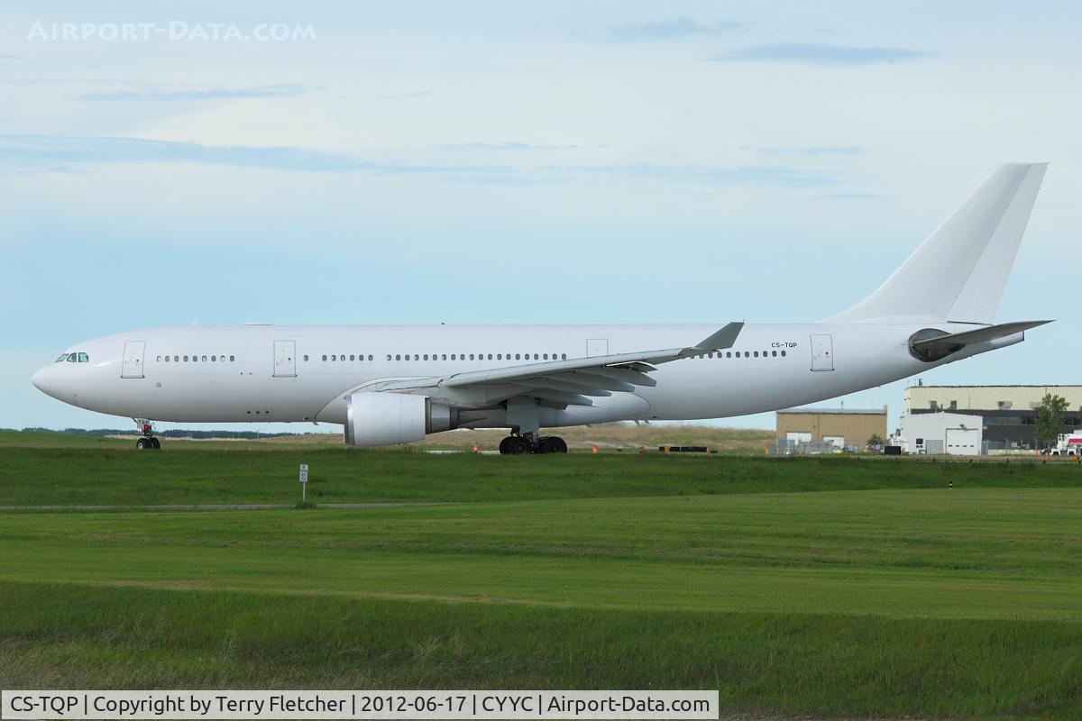 CS-TQP, 1998 Airbus A330-202 C/N 211, All White A330 at Calgary