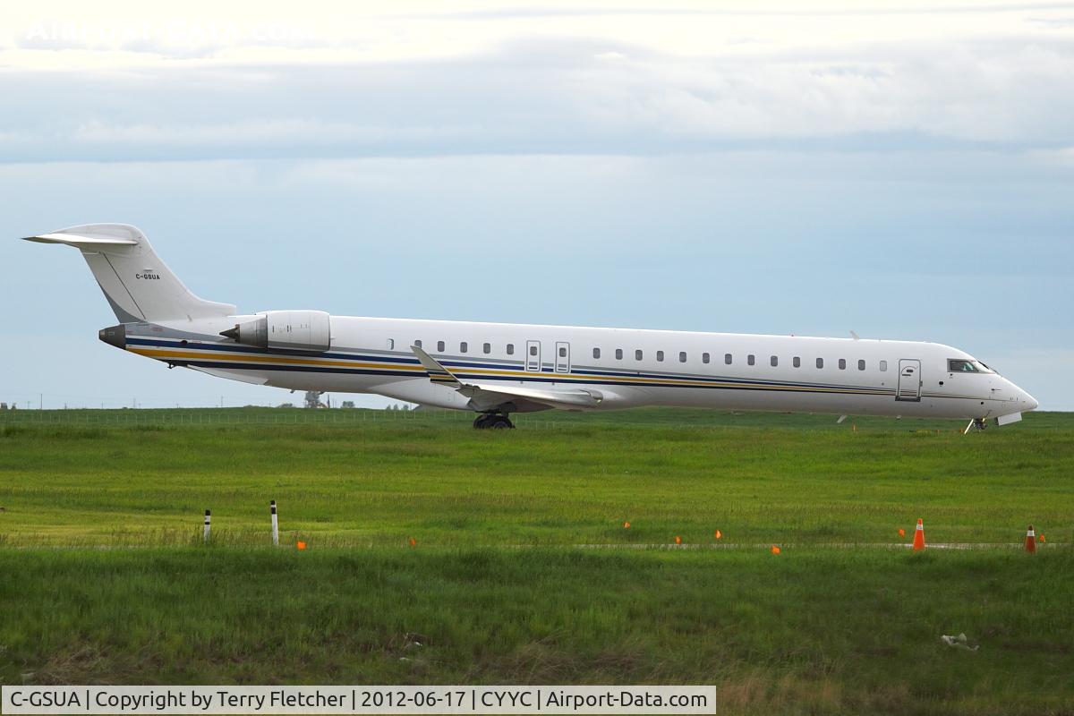 C-GSUA, 2008 Bombardier CRJ-900 (CL-600-2D24) C/N 15182, at Calgary