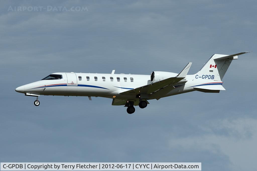 C-GPDB, 1999 Learjet 45 C/N 041, at Calgary