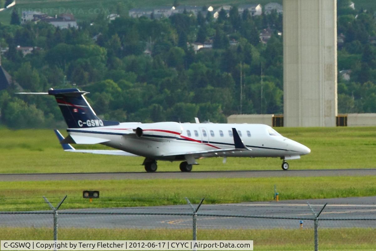C-GSWQ, 1999 Learjet 45 C/N 022, at Calgary