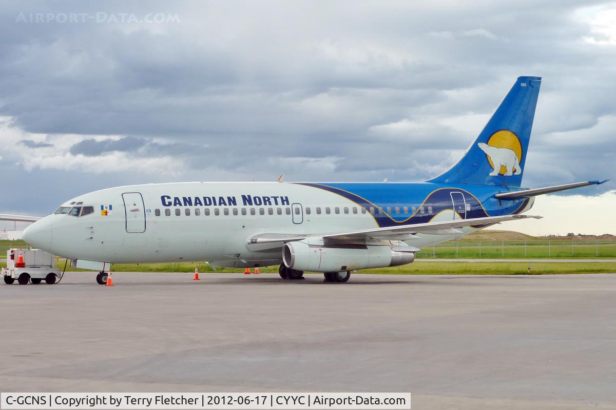 C-GCNS, 1985 Boeing 737-275 C/N 23283, at Calgary