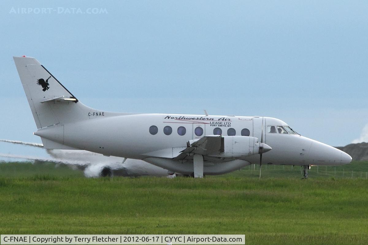 C-FNAE, 1989 British Aerospace BAe-3212 Jetstream Super 31 C/N 881, at Calgary