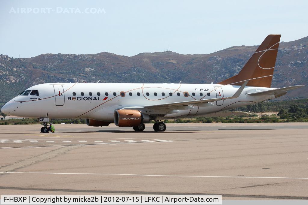 F-HBXP, 2004 Embraer 170LR (ERJ-170-100LR) C/N 17000036, Parked