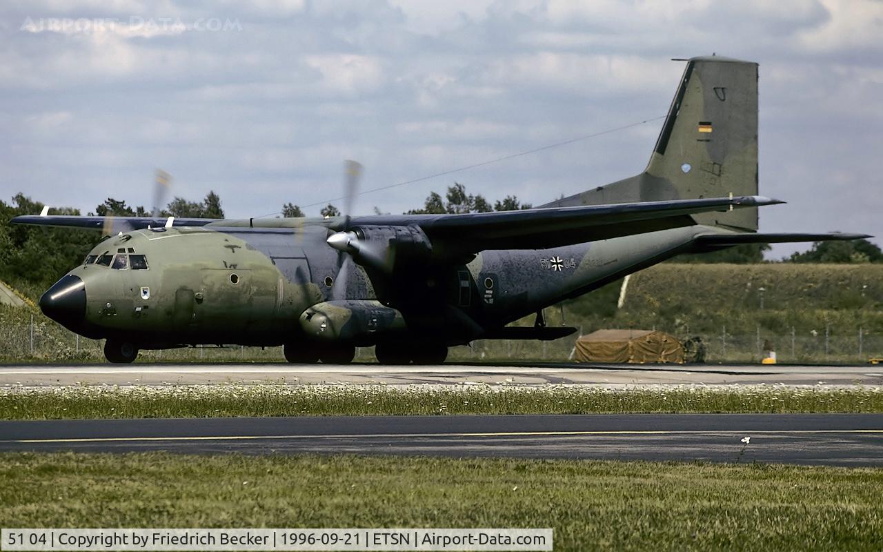 51 04, Transall C-160D C/N D141, departure from Fliegerhorst Neuburg