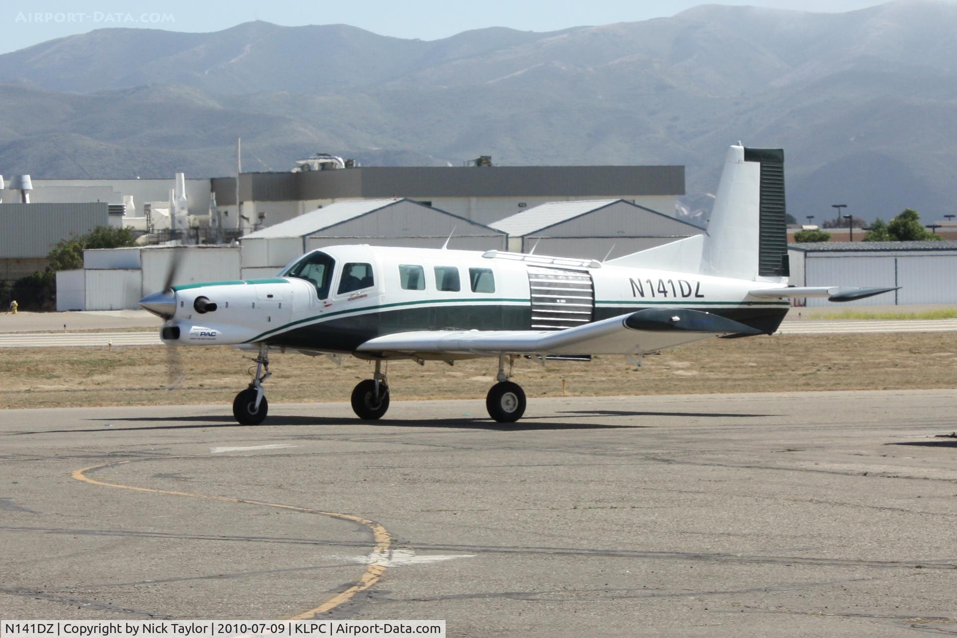 N141DZ, 2008 Pacific Aerospace 750XL C/N 150, Taxiing back