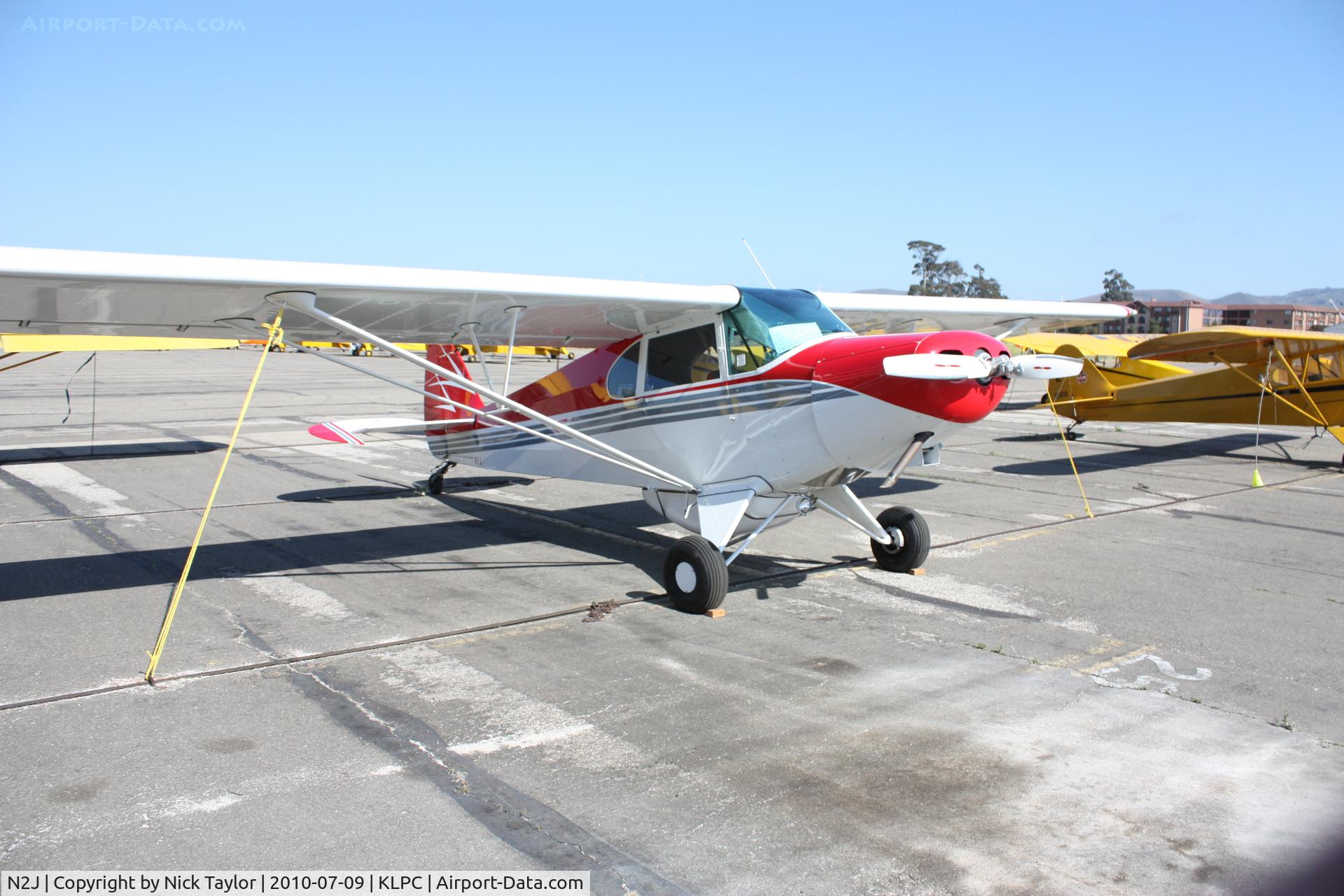 N2J, 1946 Piper PA-12 Super Cruiser C/N 12-778, Lompoc Piper Cub fly in 2010