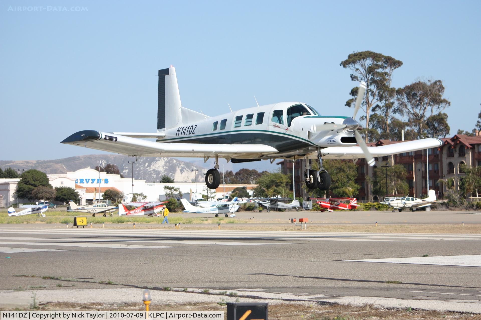 N141DZ, 2008 Pacific Aerospace 750XL C/N 150, Landing 25