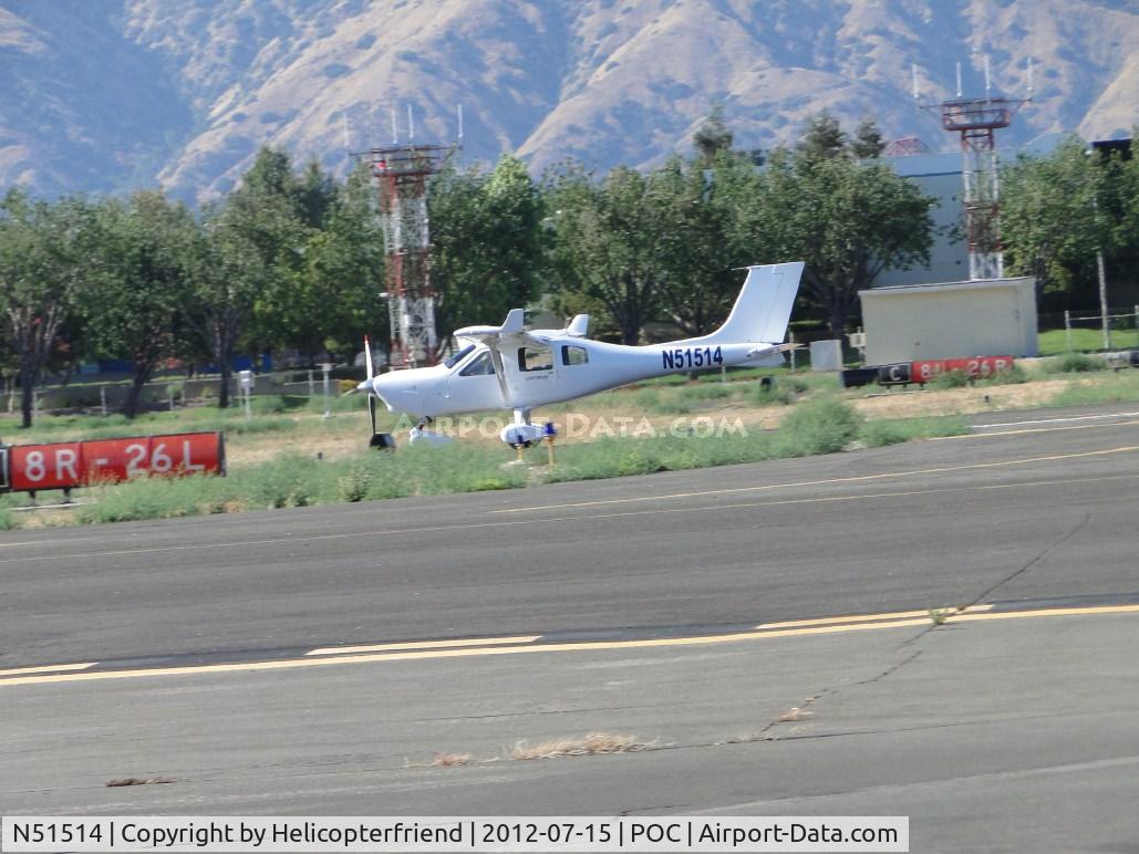 N51514, 2011 Jabiru J230-SP C/N 795, Rolling out on 26L