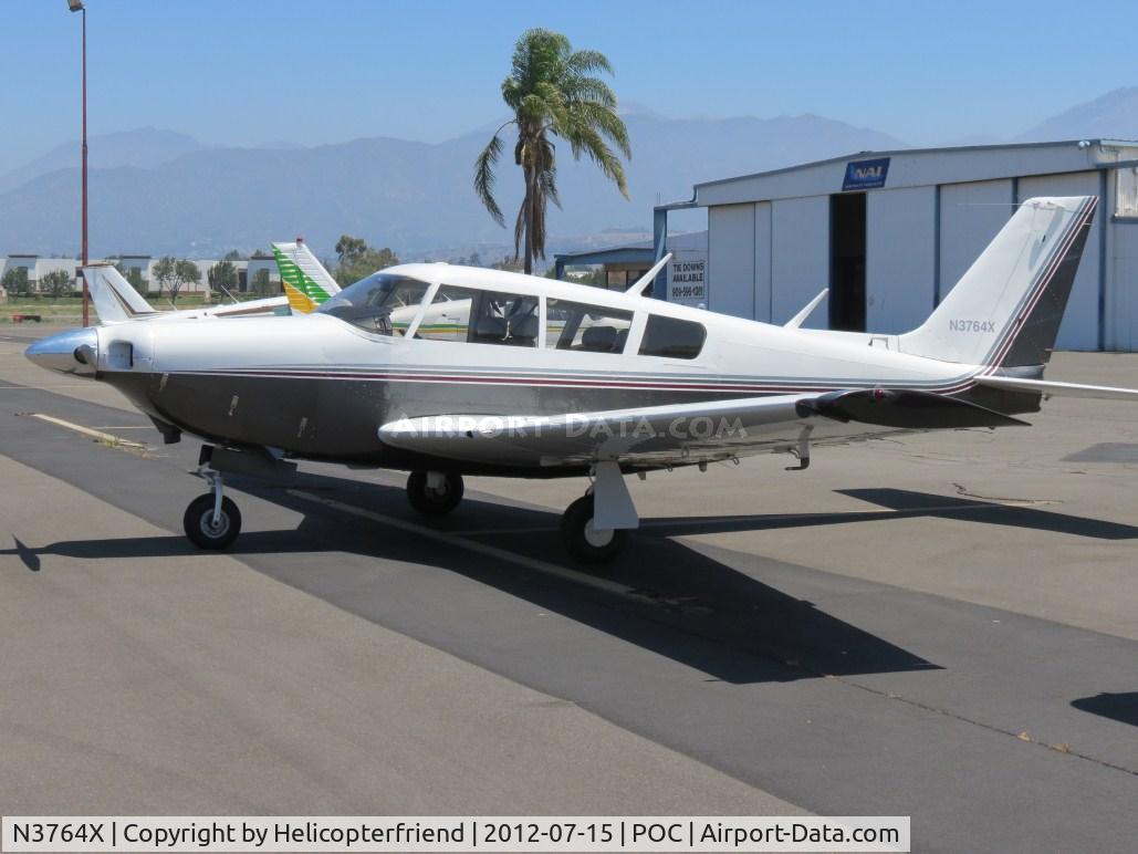 N3764X, Piper PA-24 C/N 24-4973, Parked in the east side of transient parking