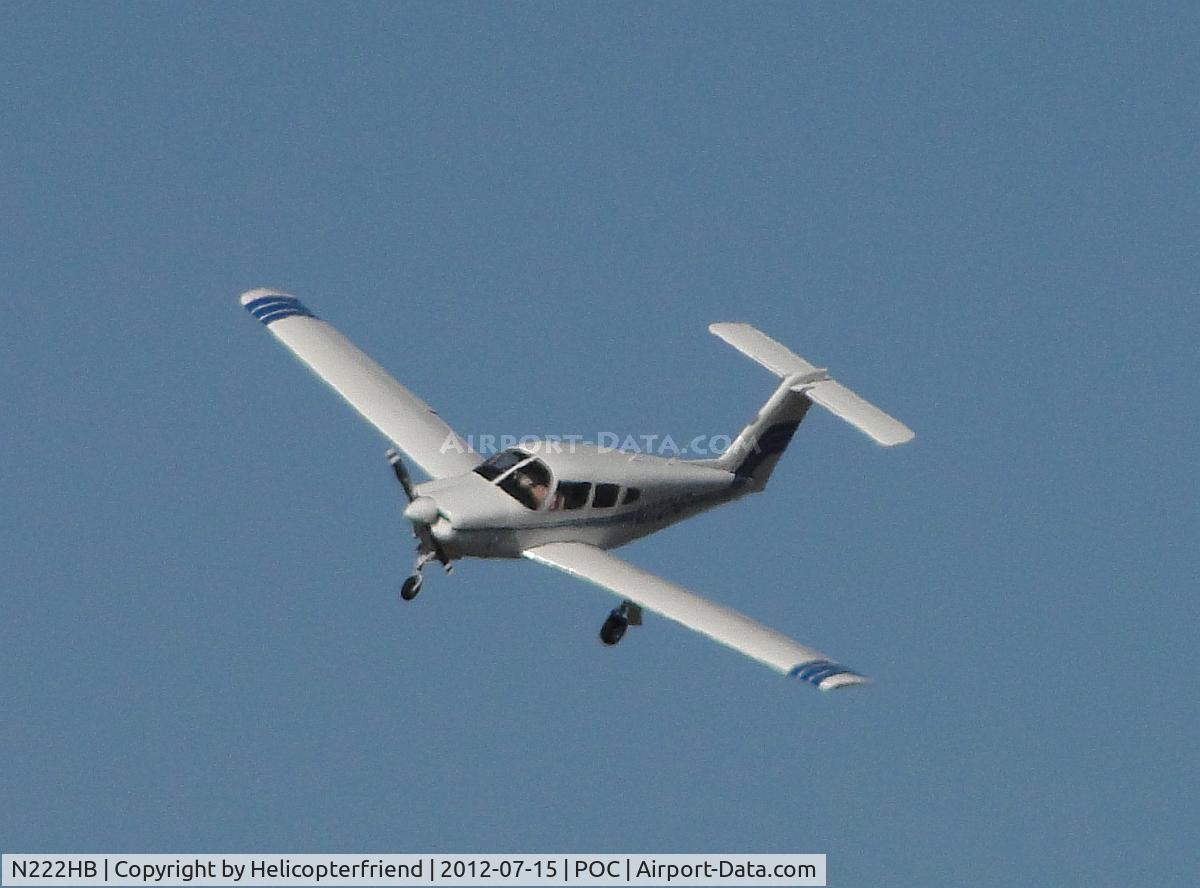 N222HB, 1979 Piper PA-28RT-201 Arrow IV C/N 28R-7918254, High speed, close in final for 26L